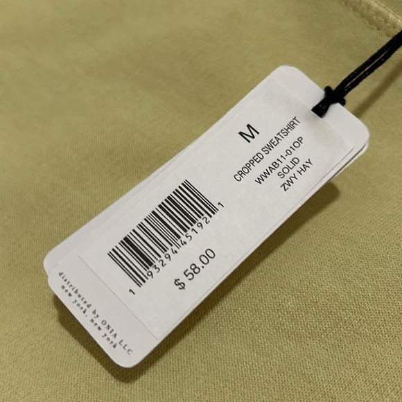 WeWoreWhat Cropped Hoodie Size Medium - Picture 12 of 13